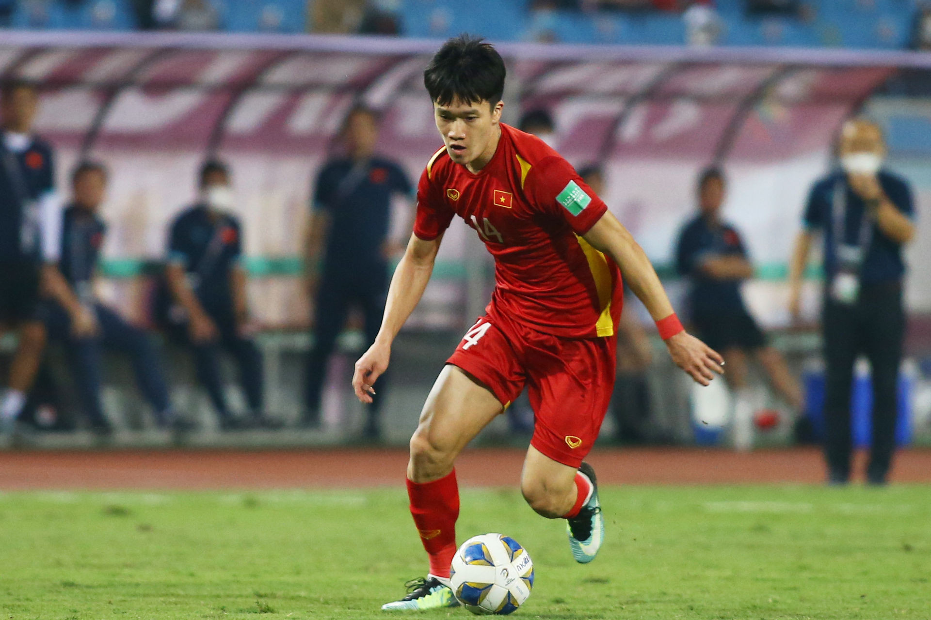 Hoàng Đức là điểm sáng lớn nhất của đội tuyển Việt Nam tại vòng loại World Cup 2022
