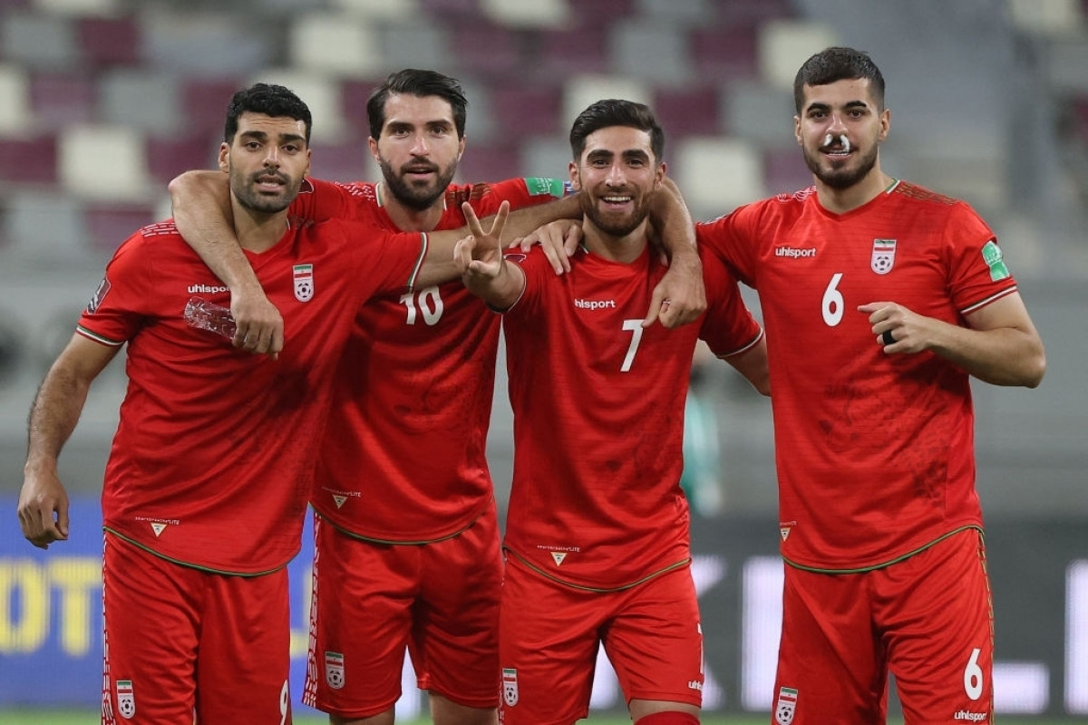 Iran duy trì vị trí dẫn đầu châu Á với thứ hạng 21 trong bảng xếp hạng FIFA