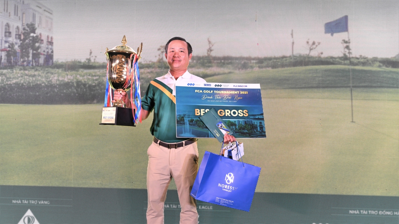 Golfer Mai Đức Thuỷ giành chiến thắng trong giải đấu FCA Golf Tournament 2021
