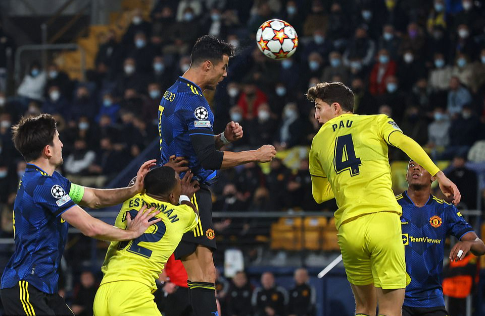 Man Utd chiến thắng tuyệt đối Villarreal với tỉ số 2-0
