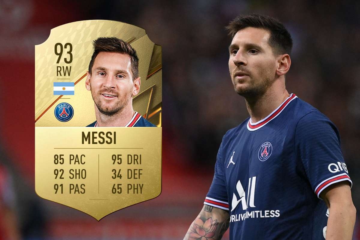 Messi là cầu thủ có chỉ số tổng cao nhất trong FIFA 22